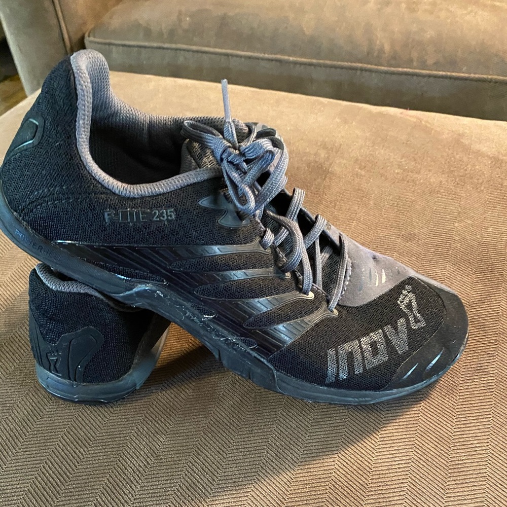 INOV-8 F Lite 235 size 11 EU 42.5 black gray